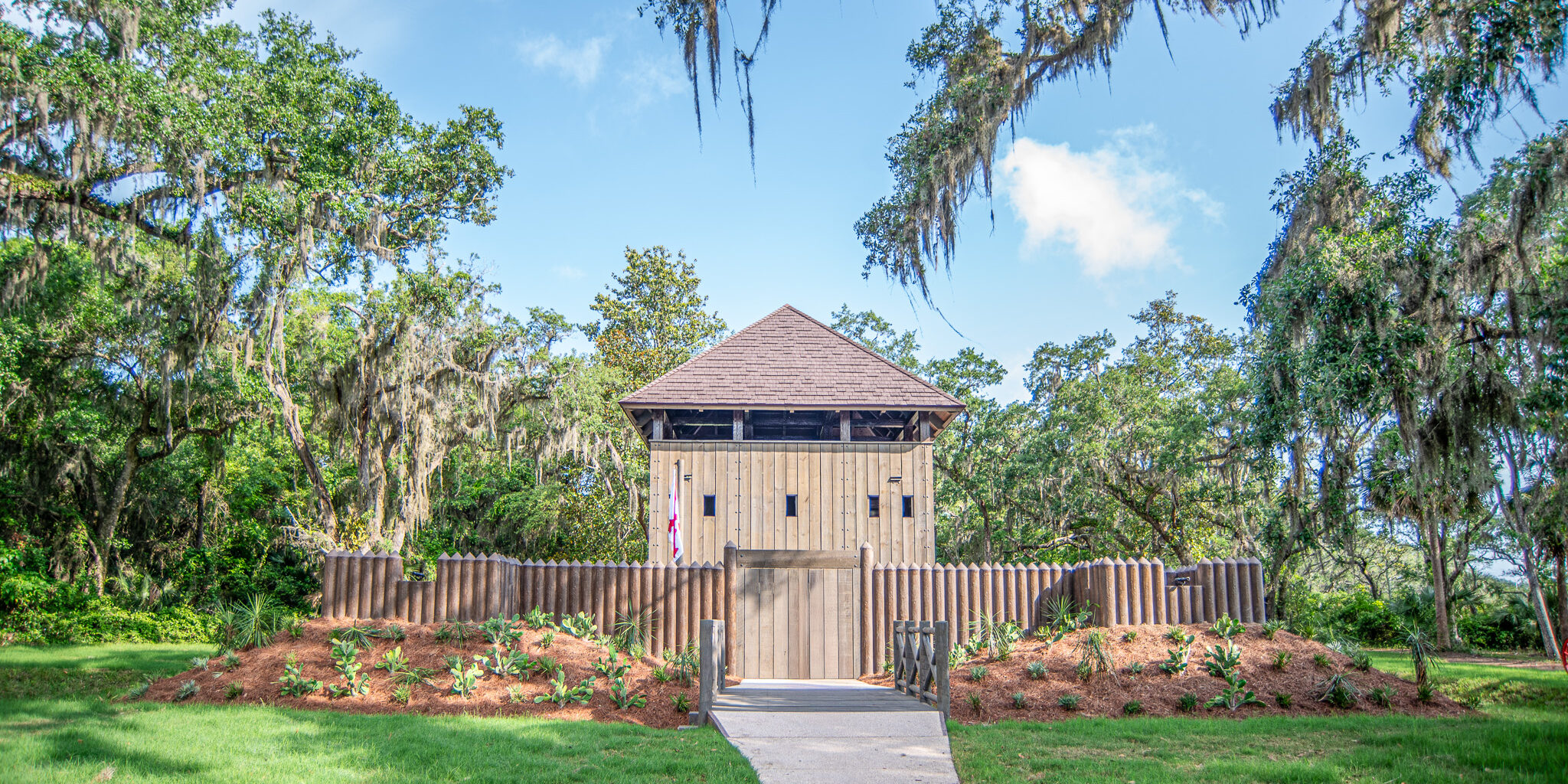1738 Fort Mose at Fort Mose Historic State Park